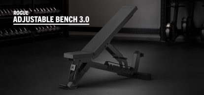 ROGUE Adjustable Bench 3.0 - ステンレス Rogue Adjustable Bench 3.0 | Rogue Fitness